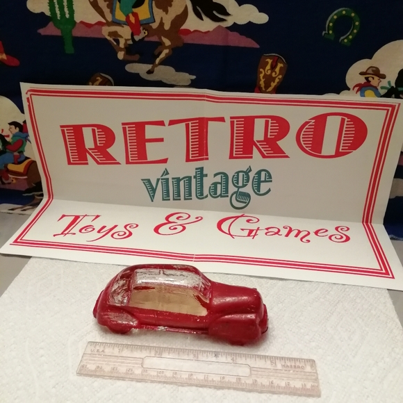 Vintage Glass Candy Container, 1940 - Picture 2 of 8